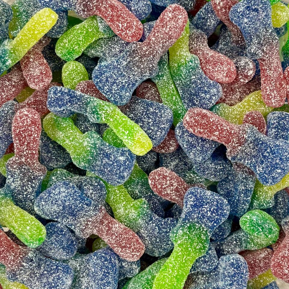 Groovy Sweets Pick N Mix 1KG Grab Bag - Fizzy Tongue Painter Brushes